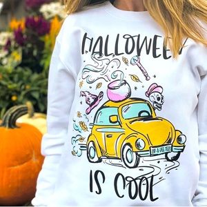 EUC Zip-A-Dee Tees BENNY'S CAB  Sweatshirt Small